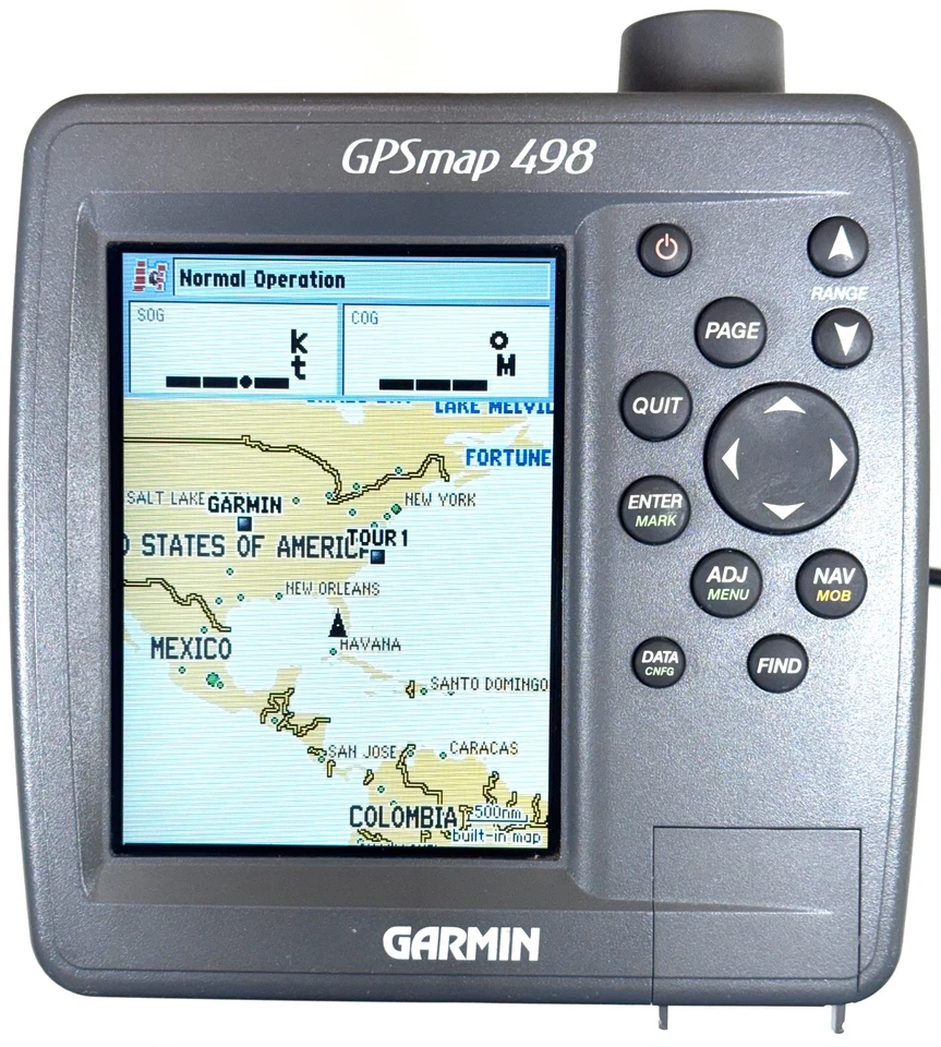 GARMIN GPSmap 498 ChartPlotter GPS Navigation, Sonar Sounder FishFinder, NICE! - Image 2 of 4
