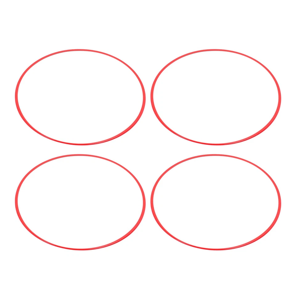 ˇ4PCS Wheel Rim Protector Aluminum Alloy Avoid Scratches Hubcap Curb Rash Cover - Image 2 of 4