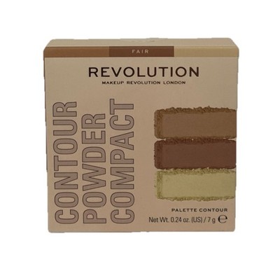 Makeup Revolution London Contour Powder Compact Fair 0.24 oz Palette NIB