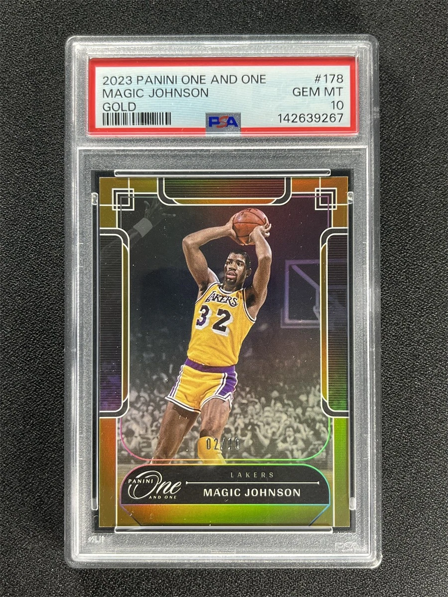 Panini Magic Johnson Basketball Sports Trading Cards & Accessories