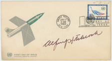 Alfred Hitchcock Director Autographed Signed FDC Envelope AMCo LOA