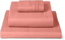 Twin Sheets Set - 3 PC Iconic Collection Bedding - Hotel Luxury, Extra