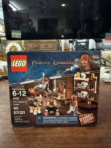 LEGO Pirates of the Caribbean: The Captain's Cabin - 4191 - New & Sealed