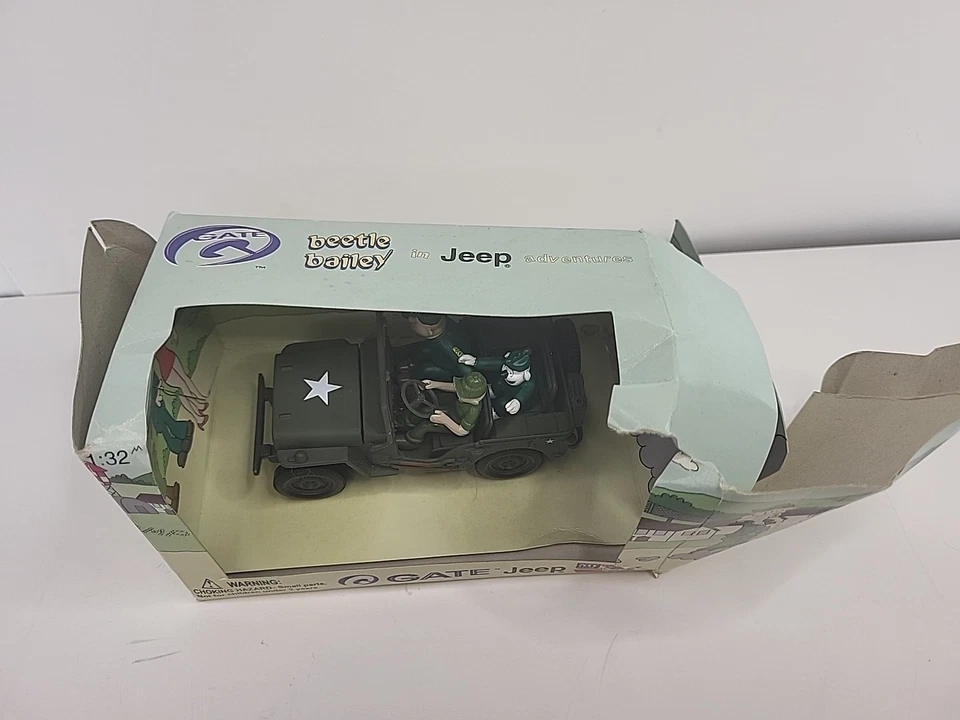 Gate Beetle Bailey in Jeep Adventures 1/32 Diecast G Gate - Image 2 of 4