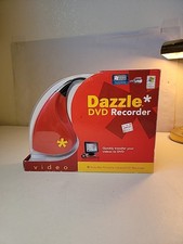 Pinnacle Dazzle DVD Recorder USB Video Capture Software with Installation CDs