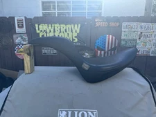 Carlini Corbin Leather Seat Saddle Harley Davidson Softail 84-99 Flames