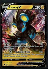 Luxray V 050/189 English Astral Radiance Ultra Rare LP Pokemon Card