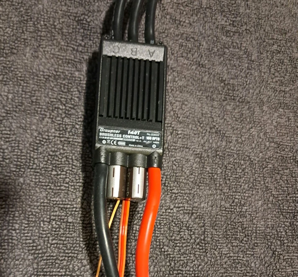 Graupner ESC Brushless ESC 160 A, HV, New - Image 4 of 4