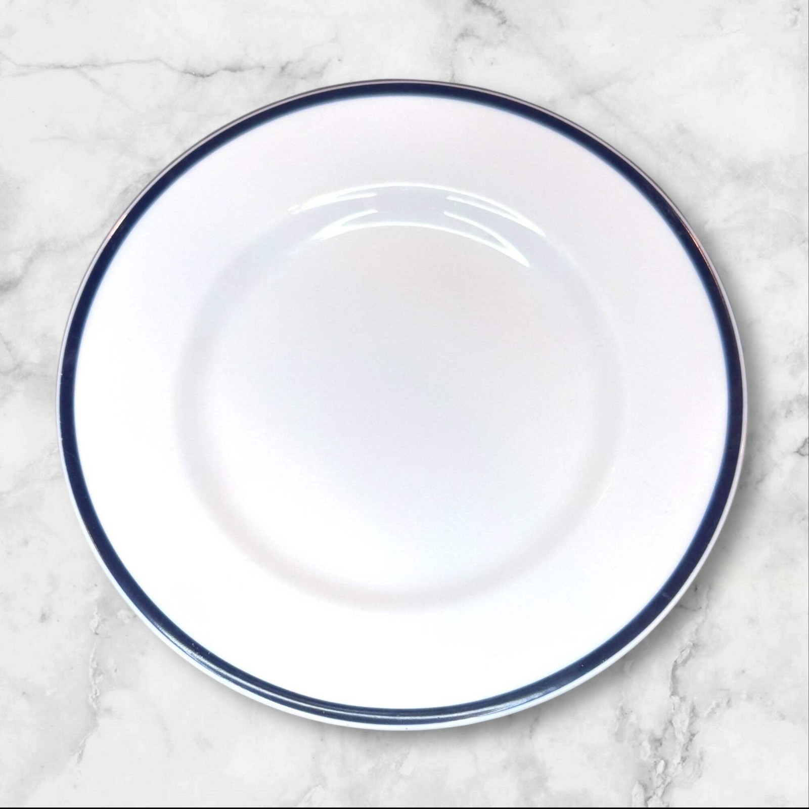 Crate & Barrel Cape Cod Bleu Bread & Butter Plates | Set of 4 | Excellent Condit
