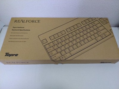 Topre Realforce 104U White USB Wired Electrostatic Capacitive Keyboard US Layout