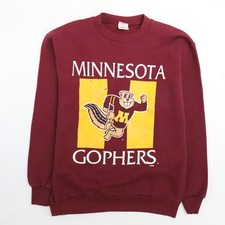 Vintage Minnesota Golden Gophers Crewneck Sweatshirt Size Large 90s NCAA