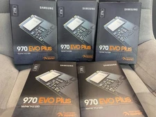 SAMSUNG 970 EVO PLUS 2TB SSD NVMe M.2 2280  MZ-V7S2T0BW, New & Factory Sealed