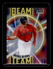 2022 Stadium Club Chrome #BT-18 Rafael Devers Beam Team Boston Red Sox