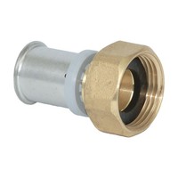 "Roth Ris Anschlussverschraubung 17 Mm X 1/2\" Ig, Messing"