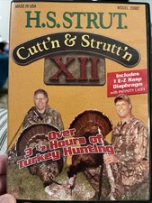 Turkey Hunting DVD H. S. Strut: Cutt'n & Strutt'n XII, Over 3.5 hrs Of Action!