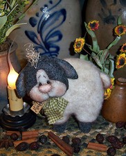 Primitive Patti s Ratties Raggedy Sheep Lamb Ornie Doll Paper Pattern 635