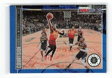 DONOVAN MITCHELL #4 2019-20 PANINI HOOPS PREMIUM STOCK BASKETBALL Blue