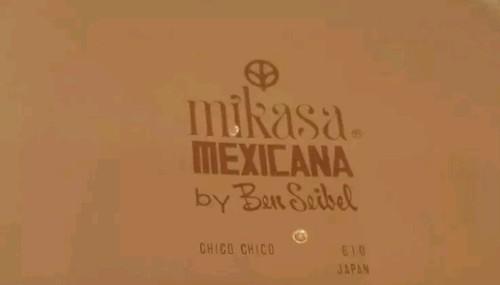 Mikasa Mexicana Chico Chico SERVING BOWL By Ben Seibel - Picture 3 of 3