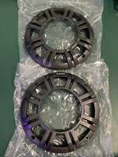 2025 NEW 1 PAIR OF KICKER 8" GRAY MARINE SPEAKER GRILLS COVERS ONLY, FOR KMXL8