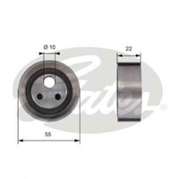 Spannrolle, Zahnriemen Powergrip® Gates T41155 FüR Renault