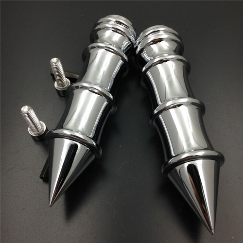 Spike Rear Foot Peg Passenger fit For 1998-2015 2014 2013 Yamaha V-Star XVS 650 - Picture 3 of 5