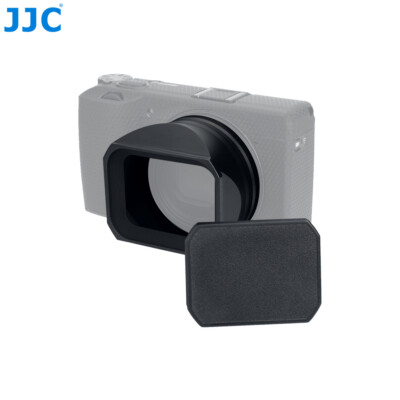 JJC LH-GR3 lens hood for Ricoh GR III Camera with lens cap JJC LH-GR3 lens hood for Ricoh GR III Camera with lens cap