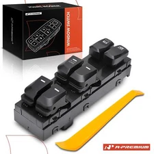 A-Premium Front Door Power Window Switch for Hyundai Tucson 2010-2013 With Bezel