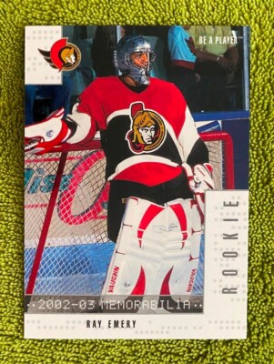 2002-03 In the Game Be A Player Memorabilia #313 - Ray Emery