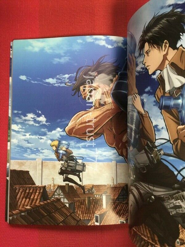 Attack on Titan Anime Illustrations Art Book Shingeki no Kyojin from Japan  Book