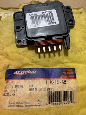 216-46 AC Delco Engine Control Module New for Chevy Olds Suburban ...