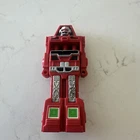Vintage 1987 Hong Kong Tootsietoy - Gobots Transformer - Red Bubble Man