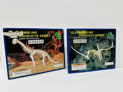 IQ Assembling Products Series Dinosaurs Brachiosaurus Pteranodon Set New 