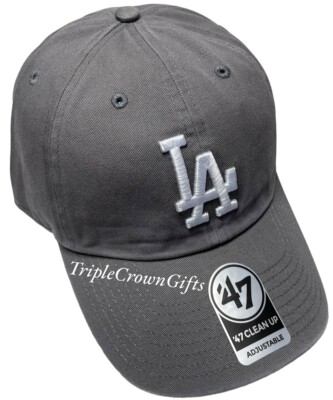 MLB Los Angeles Dodgers ('47 Brand) Clean Up Hat Adjustable Dark
