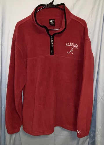 alabama quarter zip fleece