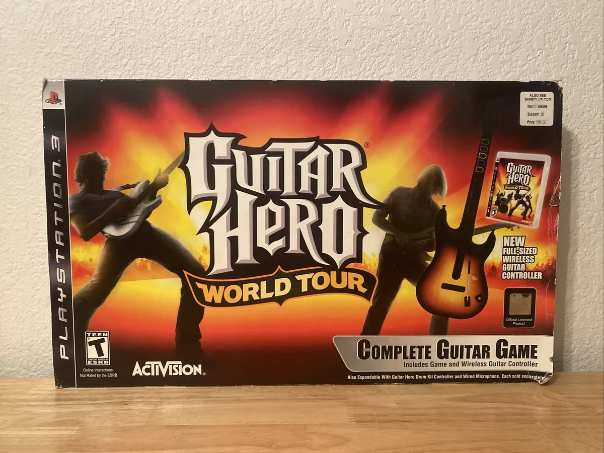 Xbox 360 Guitar Hero World Tour Guitar Kit