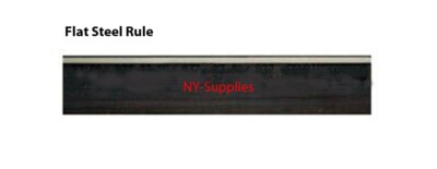 Flat Steel Rule 2pt 0.937'' height, 39.37'' long, Die Cutting Steel Rule - 10 pcs
