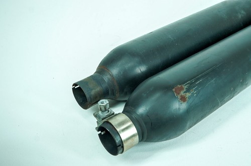 12 Harley Road Glide Touring Exhaust Muffler Silencer Cobra Rusty SCRATCH 1325 - Bild 7 von 22