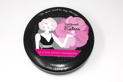 Hollywood Extras Silicone Breast Enhancers w/ Case
