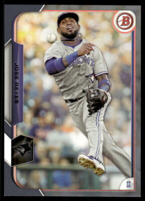 Jose Reyes 2015 Bowman Silver /499 #17 Toronto Blue Jays