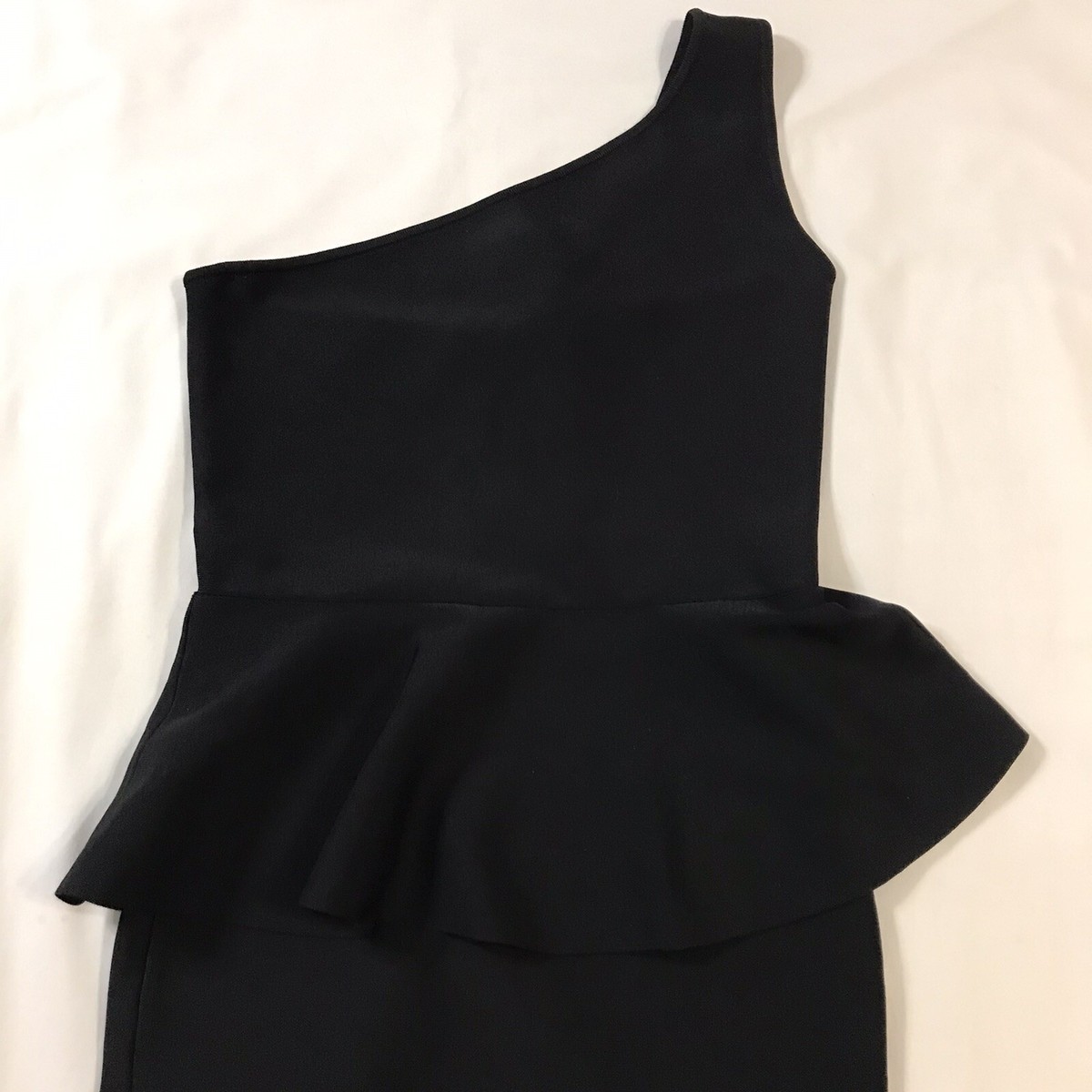 【関税込み】BEC + BRIDGE ブラック Malia マキシワンピース BCBG MAXARIA Malia Dress Womens Small Black One Shoulder