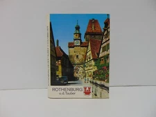 Rothenburg ob der Tauber 11 Colorbilder Cardboard Fold-Out Pictures