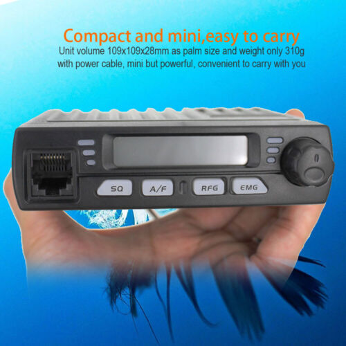 ANYSECU CB-40M 8W AM/FM Citizen Band Radio 40 Channels Mini Mobile Radio AR925 - Picture 7 of 7