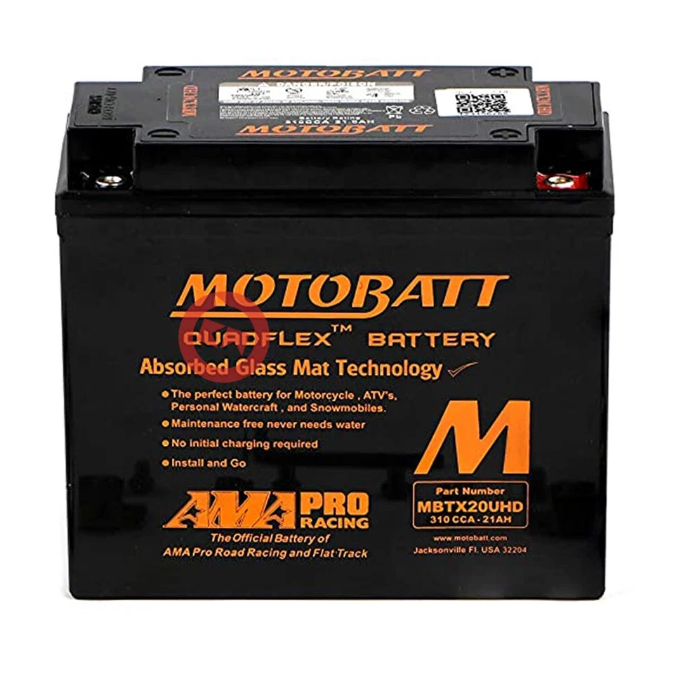 BATTERIA MOTOBATT MBTX20UHD SIGILLATA MOTO GUZZI CALIFORNIA JACKAL 1100 99-2001 Foto 2 de 4
