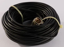 100ft Coaxial Solid Core RG58C/U N-type Male connector Low-Loss Ham Radio