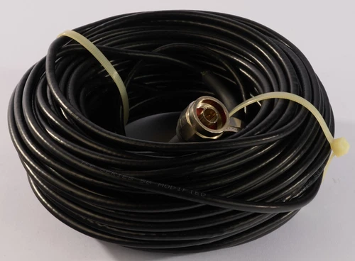 100ft Coaxial Wire RG58C/U N-type Male connectors Low-Loss Ham Radio