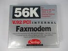 New Internal Fax Modem V.92 Pci Sterling Communications, 56K Model S20 New