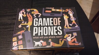 Game Of Phones Breaking Card Games Scavenger Hunt By Ad Magic Factory Sealed NEW