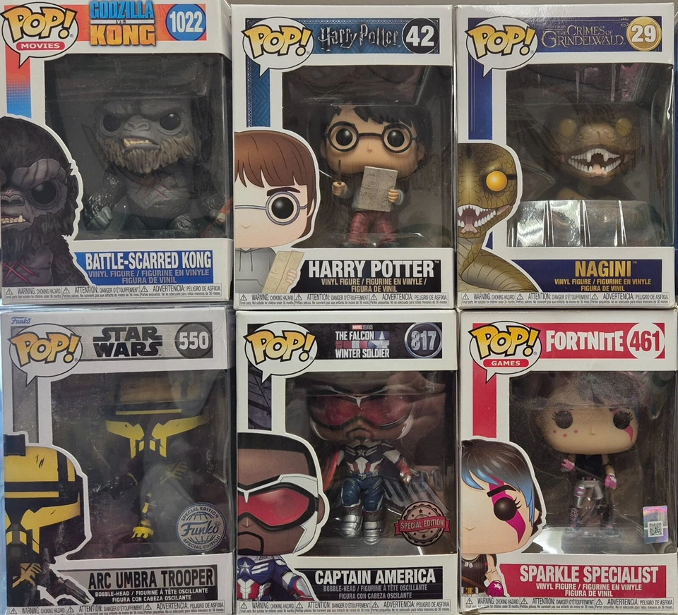 funko pop lotto 60 pezzi assortiti nuovi sigillati!!! - Immagine 3 di 4