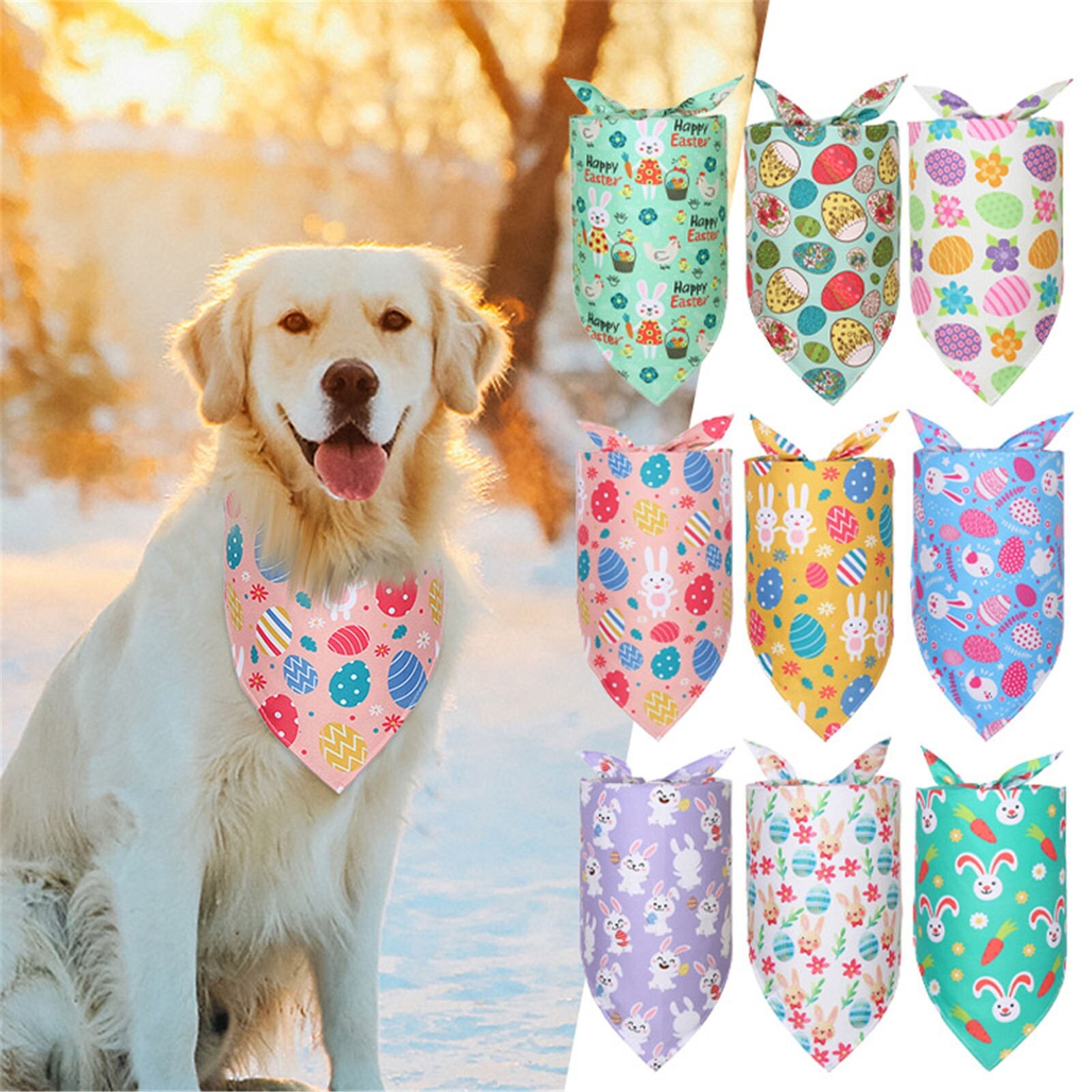 dog bandana easter