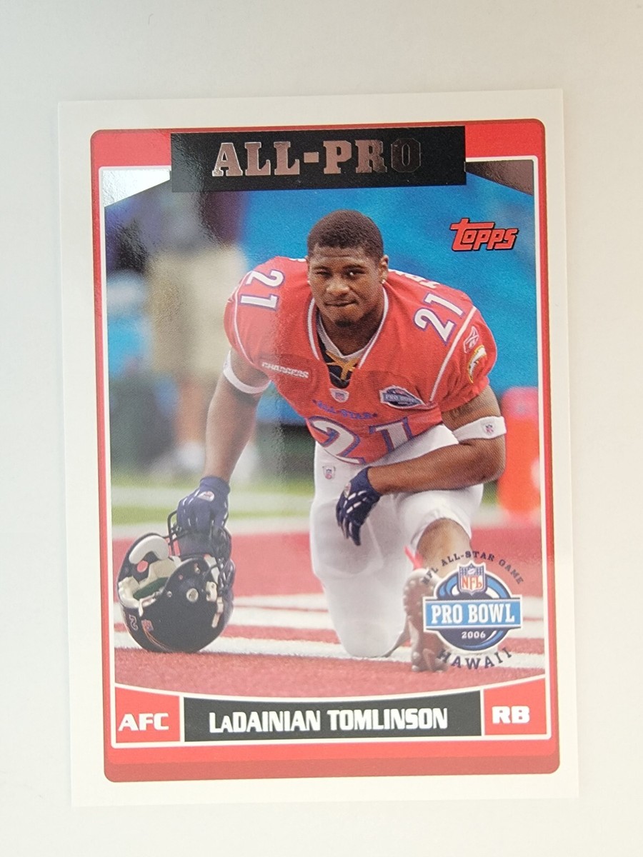 2006 Topps Pro Bowl AFC All Pro LaDainian Tomlinson #298 San Diego